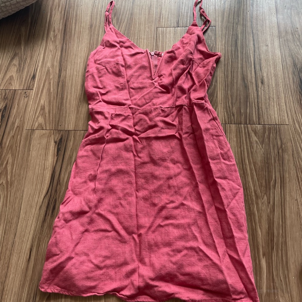 Size S pink mini dress